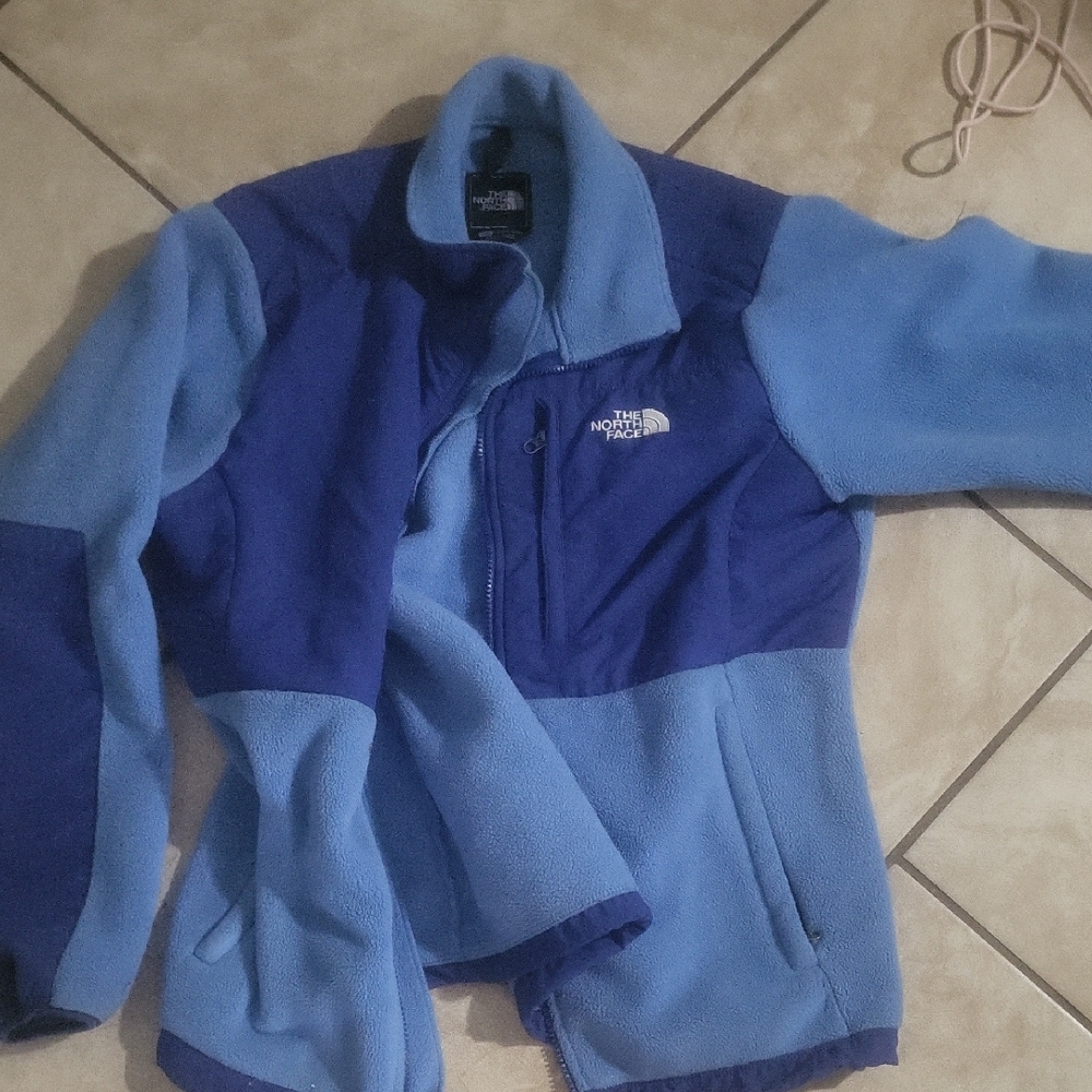 The North Face Two-Tone Blue Fleece Jacket
